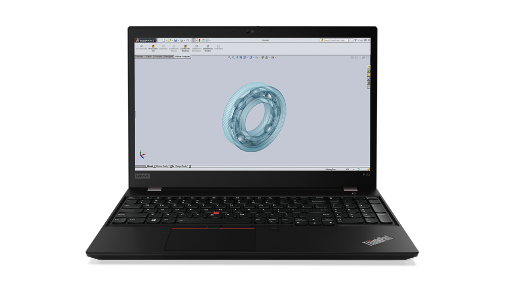 Lenovo thinkpad p15s g2 | intel core i7 | 16gb ram | ssd disk | 15,6" fhd | nvidia t500 | mobilna delovna postaja 2 Lenovo thinkpad p15s g2 15,6-palčni fhd prenosnik odprt pogled