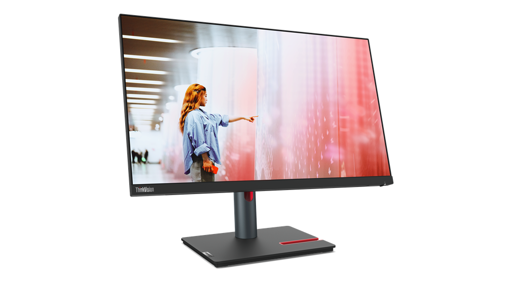 Lenovo thinkvision p24q-30 sprednji pogled qhd ips monitor